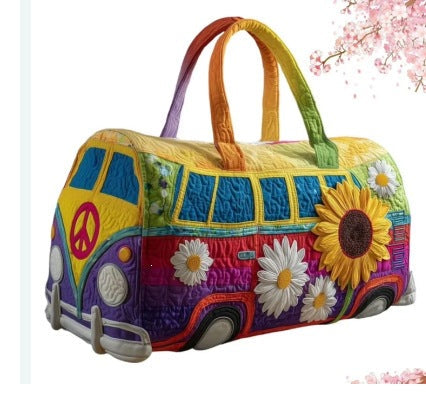 SUNFLOWVANA | QUILTED TRAVEL BAG