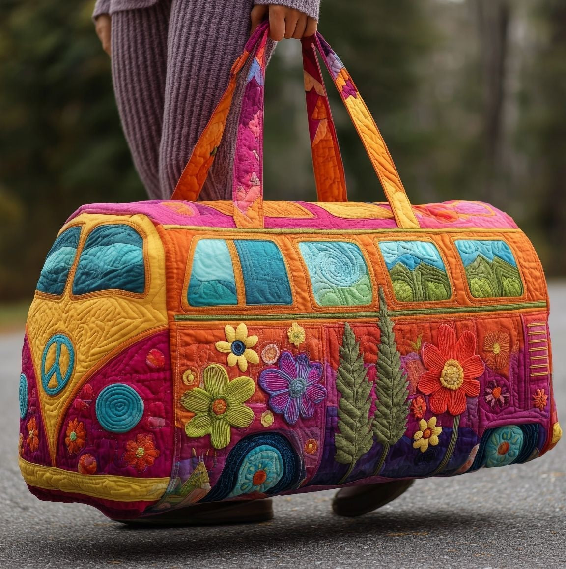 PETALVANA | QUILTED TRAVEL BAG