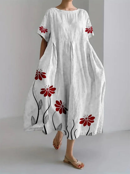 Robe d'été à motifs floraux Sabi