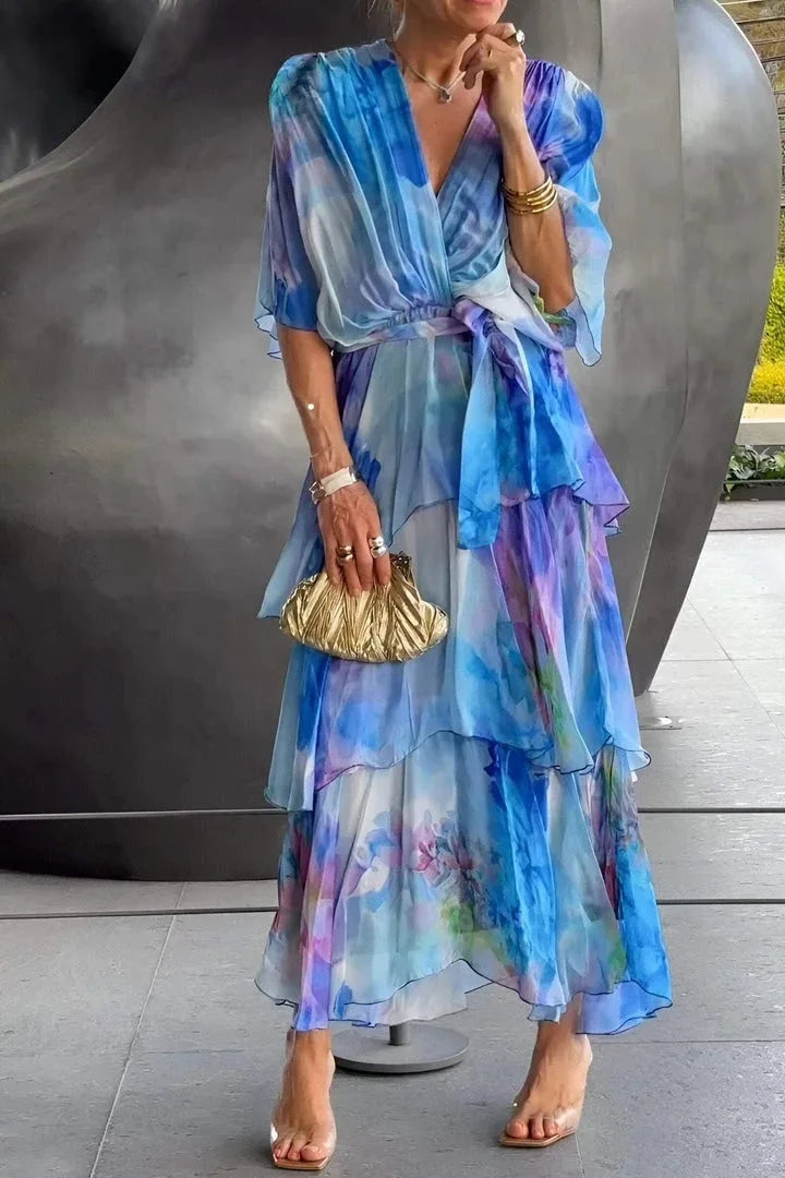 Casar – Robe en georgette élégante