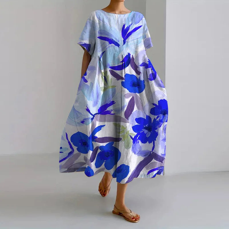 Robe estivale à motifs floraux Rosanna
