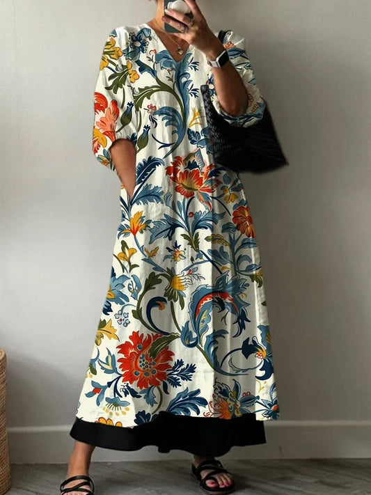 Adèle - Robe Maxi Bohème