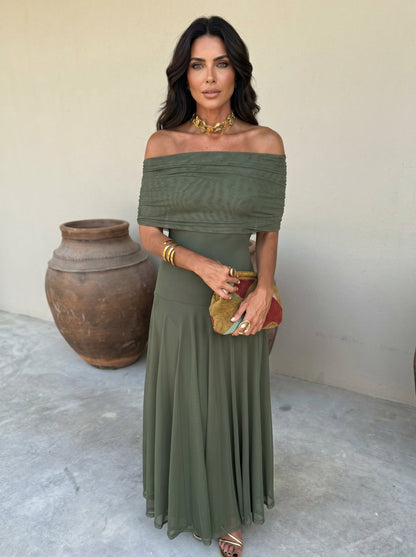 Robe Élégante Simba en Tulle de Soie - Maison evora