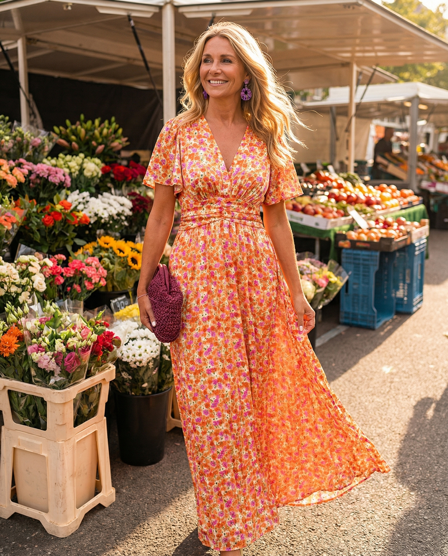 Alicia – Robe d’été fluide et élégante
