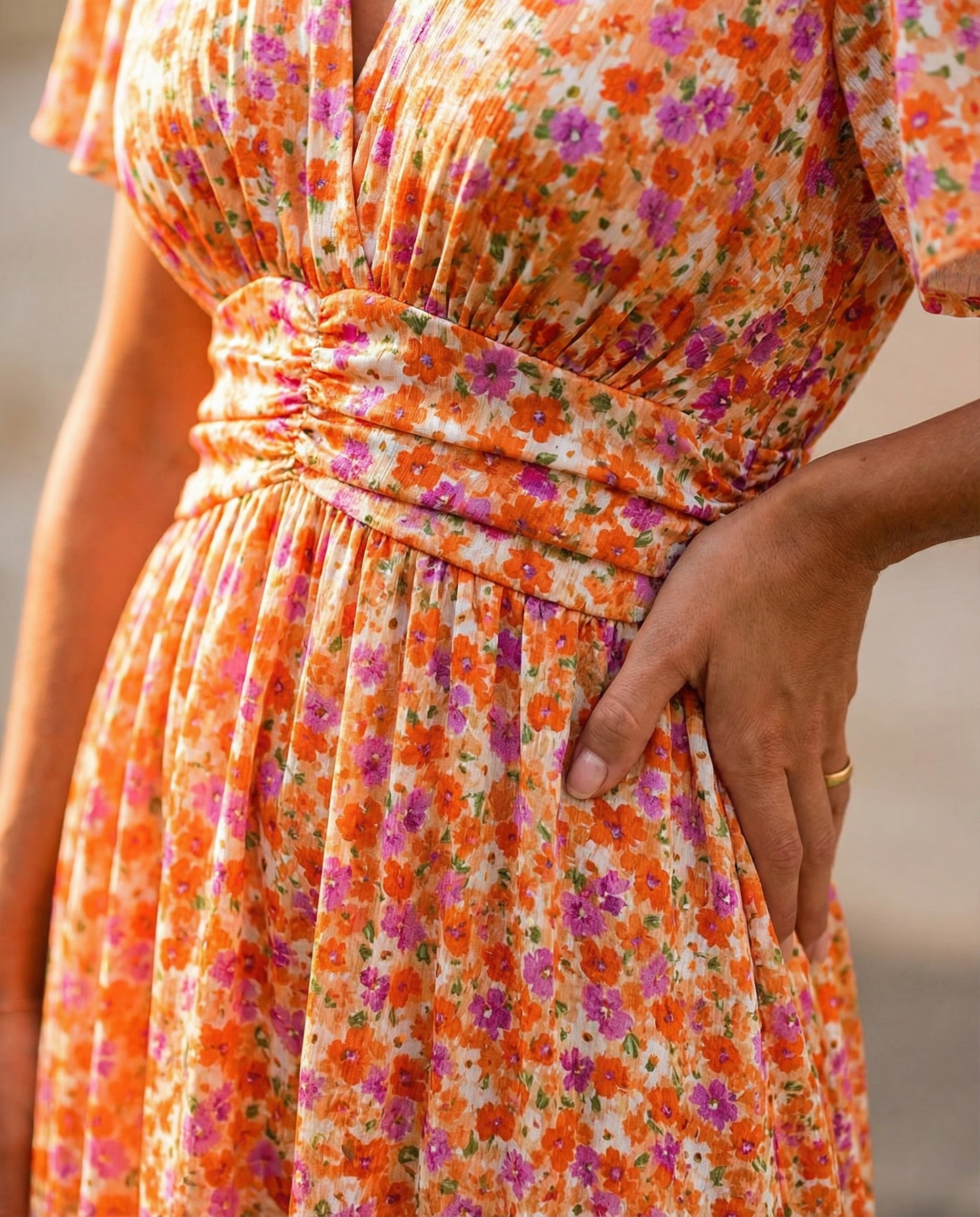 Alicia – Robe d’été fluide et élégante