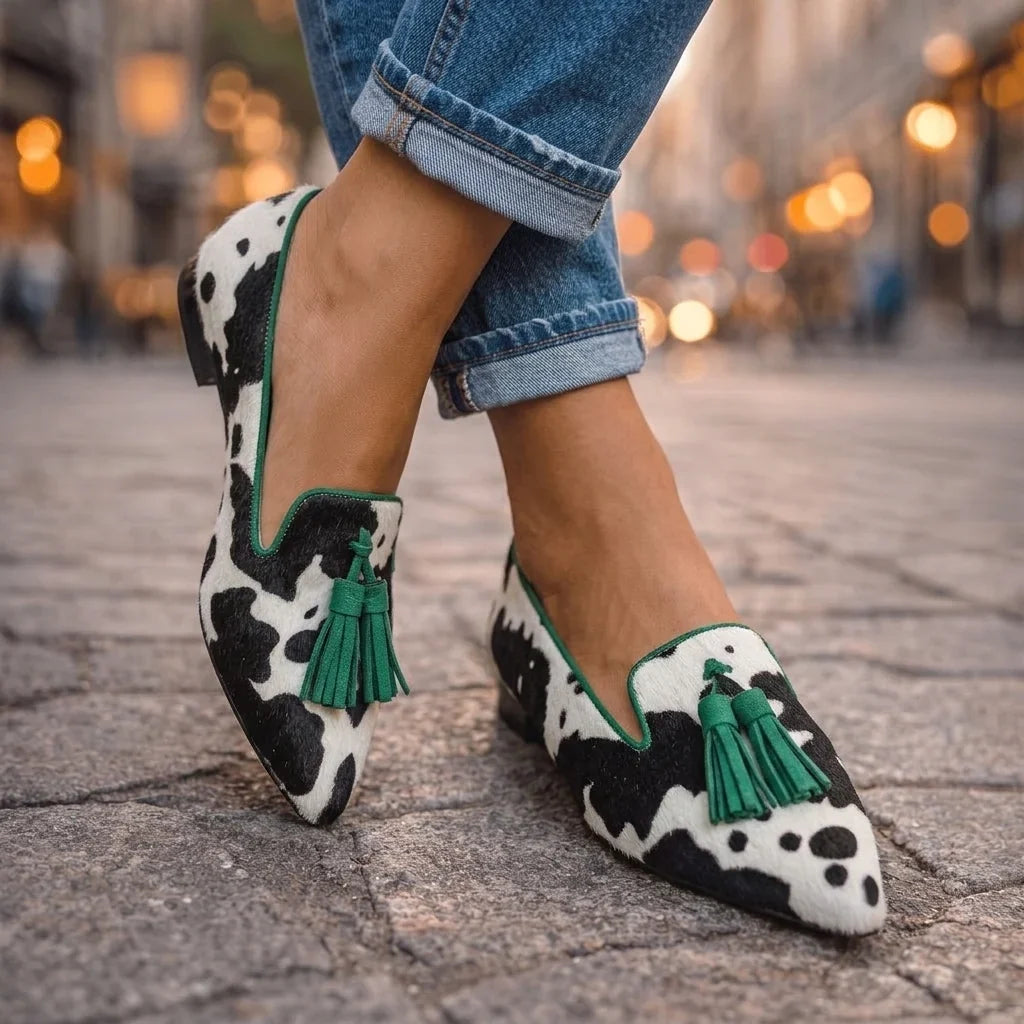 Ondina Ballerinas with Pom Poms