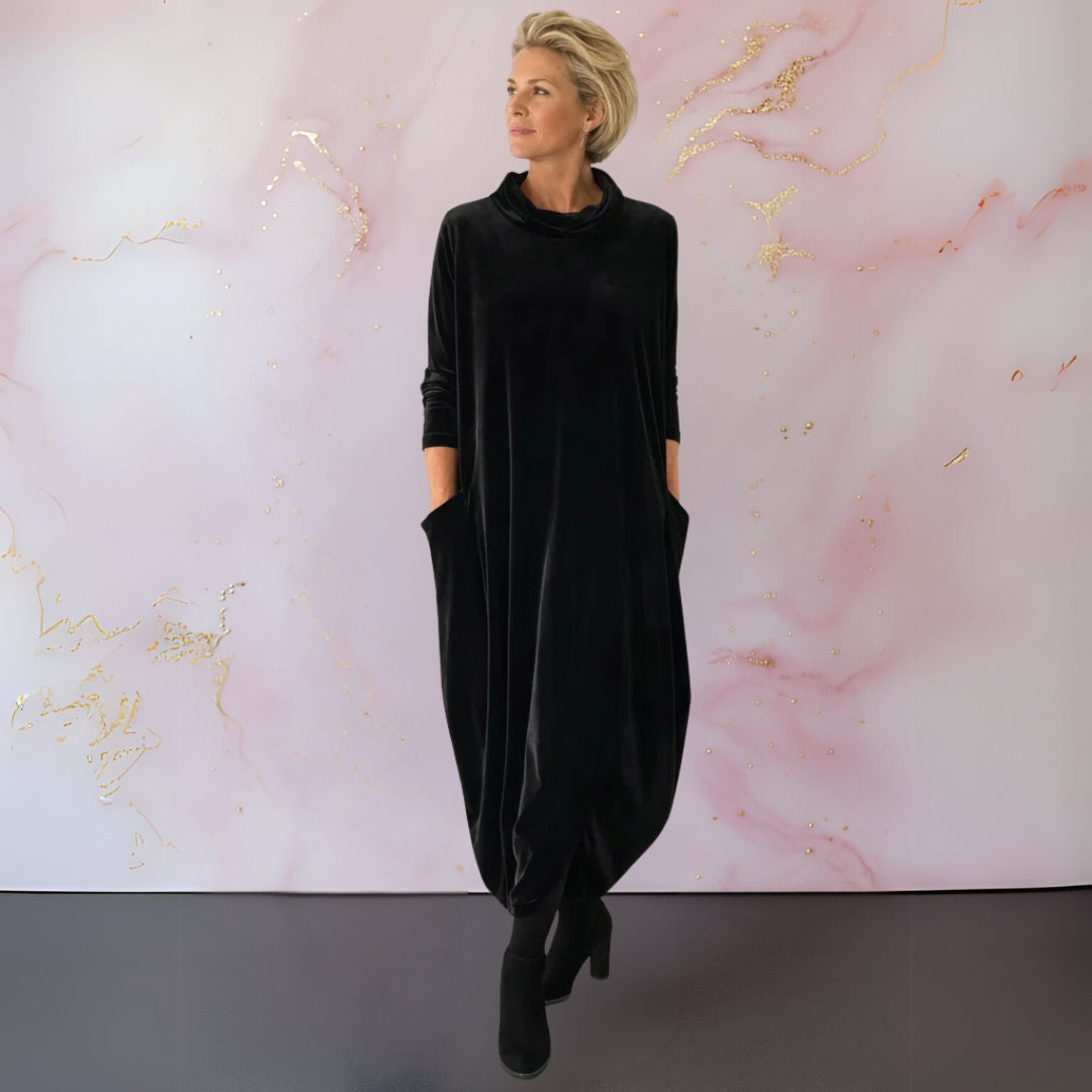 Elena | Velvet Maxi Dress