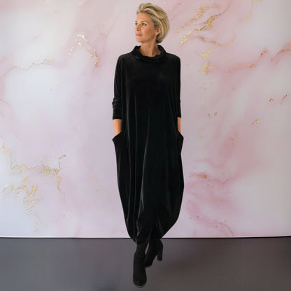 Elena | Velvet Maxi Dress