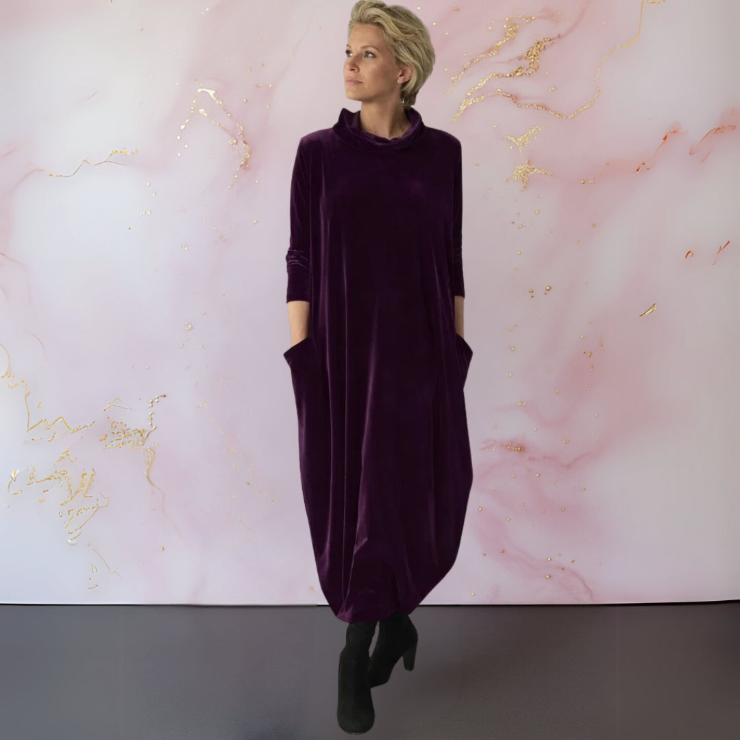 Elena | Velvet Maxi Dress