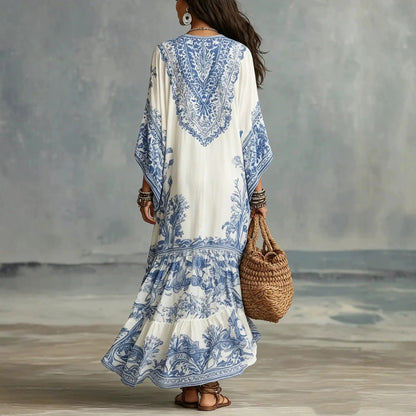 Robe Maxi Éthique Alba - Élégance Durable