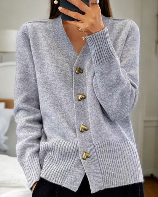 Michaela | Cardigan à Col V