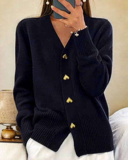 Michaela | Cardigan à Col V