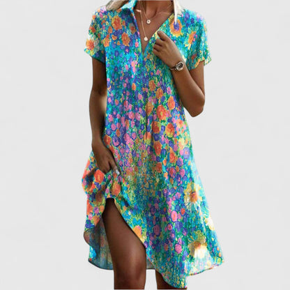 Sabrina – Robe bohème élégante