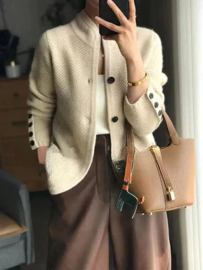 Pénélope | Gilet en Laine à Boutons