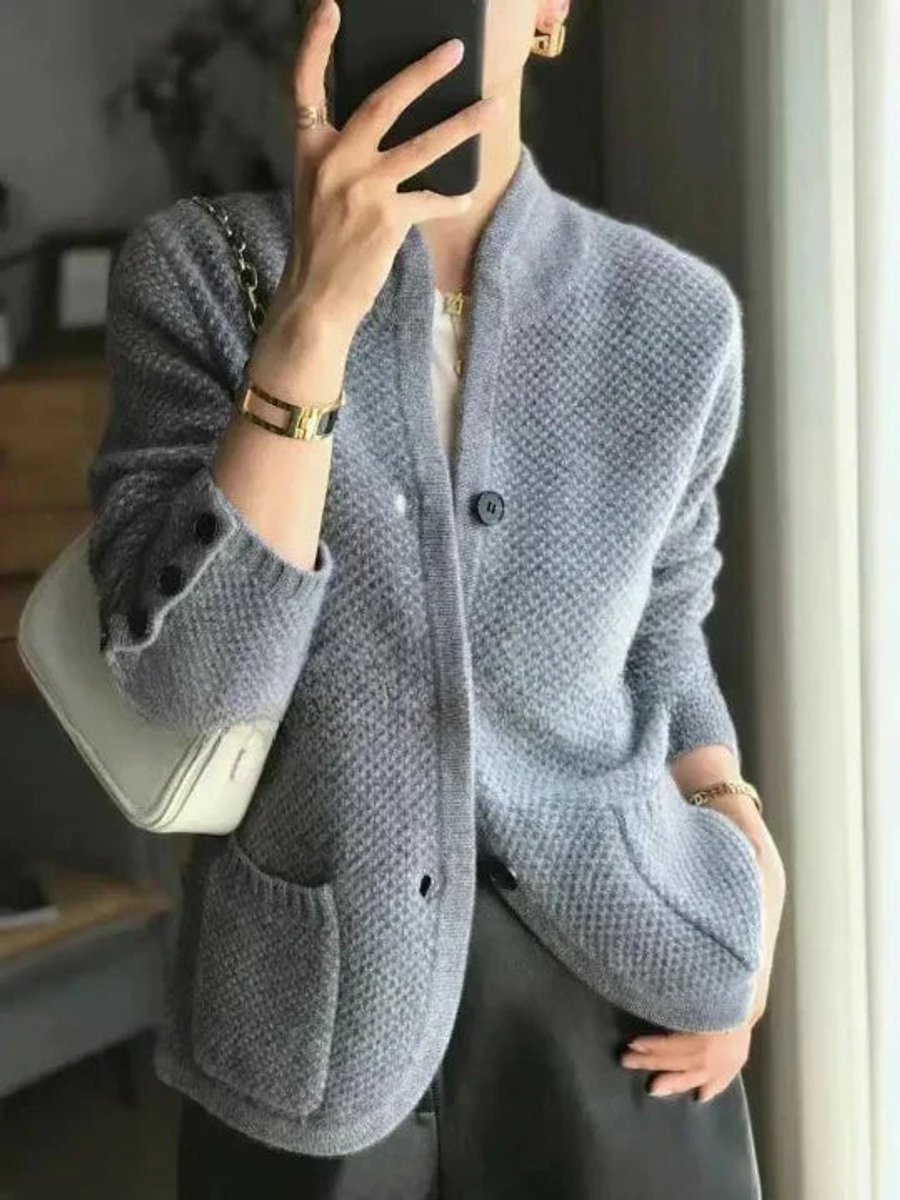 Pénélope | Gilet en Laine à Boutons
